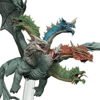 A birodalmak miniatúráinak & D ikonjai: készlet-Dracohydras-óriási faragott alak - Dungeons & Dragons