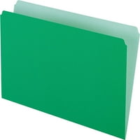 Pendafle BGR egyenes lap betűméret színes fájlmappák-zöld világos zöld