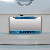 Detroit Lions kicsi a nagy mega rendszámtáblán