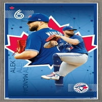 Toronto Blue Jays - Alek Manoah Wall poszter, 22.375 34 keretes