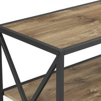 River Street Designs Frisco - Frame Barnwood könyvespolc