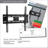 QualGear QG-TM-t-univerzális alacsony profilú dönthető fali tartó 32 -55 LED TV-khez
