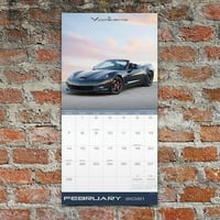 Corvette 12 x12 fali naptár