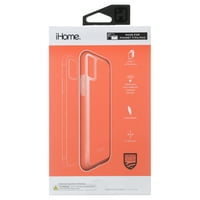 iHome Velo Szilikon ütő tok, iPhone Pro Max, korall