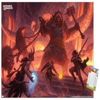 Dungeons And Dragons-tűz Óriás fal poszter, 14.725 22.375
