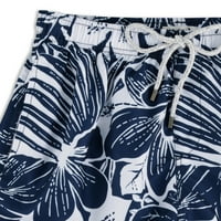 Végtelen nyári hawaii nyomtatott férfi úszás rövidnadrág