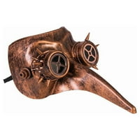 Halloween steampunk maszkok hosszú orrot googles