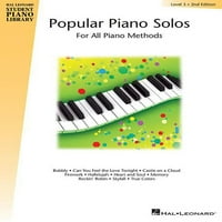 Hal Leonard Hallgatói Zongora Könyvtár: Népszerű Zongoraszólók, 3. Szint: Minden Zongoramódszerhez