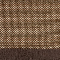 Brookstone Gentle Step Dekoratív modern texturált ékezetes szőnyeg, barna, 20 x31