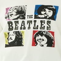 Scoop Women's Beatles Legyen a Crewneck barát grafikus póló