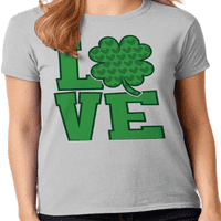 Graphic America Saint Patrick's Day Shamrock Holiday női grafikus póló kollekció