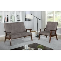 Amerikai bútorok Kikee társalgó szék, barna