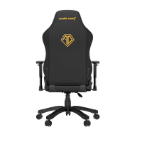 Andaseat Phantom fekete PVC bőr- és versenyző szék