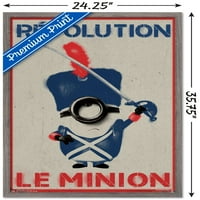 Világító Minions - Le Minion Wall poszter, 22.375 34