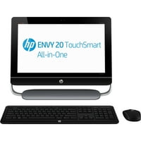 Envy TouchSmart 20 Touchscreen All-in-One számítógép, Intel Pentium G870, 4 GB RAM, 500 GB HD, DVD Writer, Windows 8, 20-D010