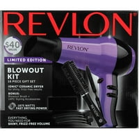 Revlon kerámia ionos szárító fújó készlet, lila, PC