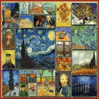 Fehér Hegyi Rejtvények Nagy Festők Van Gogh-Kirakós Játék