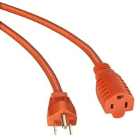 Coleman Cable 15 'narancssárga vinil műhely kábel