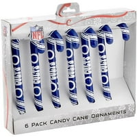 Candy Cane Dísz készlet, Indianapolis Colts