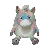 Ünnepi idő 17in plüss tiedye unicorn