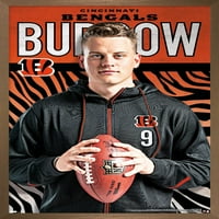 Cincinnati Bengals - Joe Burrow Pose Wall poszter, 14.725 22.375 Keretezett