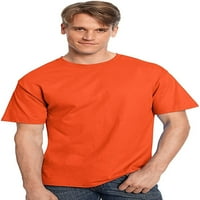 Hanes férfi és nagy férfi autentikus Rövid ujjú póló, 6XL méretig