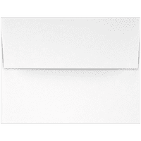 Luxpaper A meghívó borítékok, 3 4, ragyogó fehér, csomag