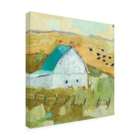 Sue Jachimiec 'Nash Barn' Canvas Art