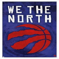 Toronto Raptors-mi az északi fal poszter, 22.375 34