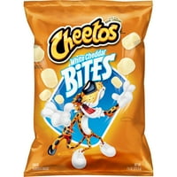 Cheetos White Cheddar harapja a sajt ízesített snack chipset, 7. oz táska