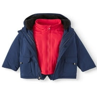Wonder Nation kisgyermek fiú 3-in-rendszeres kabát kabát