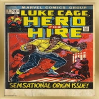 Marvel Comics-Luke Cage-Hero bérelhető borító fali poszter, 22.375 34