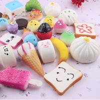 Kawaii mini puha göndör ételek fánk szép sütemény aranyos kenyér nők kézitáska medál zsemle telefonpántok