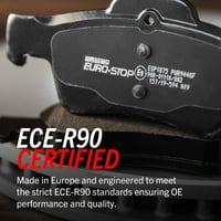Power Stop Elülső és hátsó euró-stop ECE-R tanúsított fékpad és forgórészkészlet ESK4517