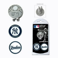 Team Golf MLB New York Yankees sapkás klip golflabda markerekkel