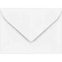 Luxpaper mini borítékok, 11 16, természetes fehér, 500 csomag