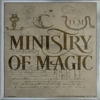 A varázsvilág: Harry Potter - A Mágiaügyi Minisztérium Falplakátja, 22.375 34