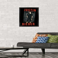 Justin Bieber-Hangszórók 16.5 24.25 Keretes Poszter