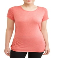 Athletic Works Női Athleisure Ruched SS Tee