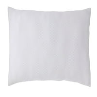 Jobb trendek Sophia Diamond Design Poly-Cotton, King BedSprad Set, White