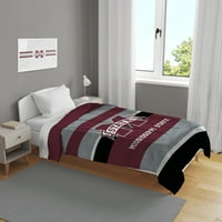 Mississippi State Heathered Stripe Twin XL vigasztaló