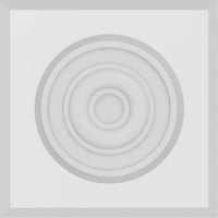 Ekena Millwork 4 W 4 H 3 4 P Standard Sedgwick Bullseye rozetta ferde élekkel