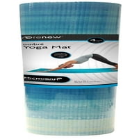 Megújítja a PVC Aqua ombre jóga szőnyeget, vastag, mikroban antimikrobiális termékvédelemmel infúzió