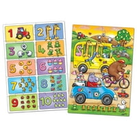 Orchard játékok 20 darabos megjelenés és megtalálás száma oktatási kirakós puzzle