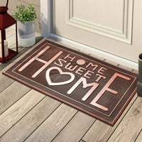 A1HC Home Sweet Home Gumi Pin Mat Heavy Dower Deartmat 24 X39