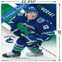 Vancouver Canucks - Bo Horvat fali poszter push csapokkal, 22.375 34