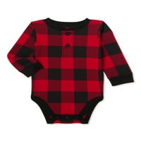 Garanimals Baby & Toddler Boys Henley Bodysuit, méret 0m-24m
