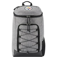 Pittsburgh Steelers Versenytárs Top -Loader Backpack, 19 7 12 - Heathered Grey