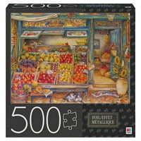 500 darabos felnőttkori kirakós puzzle fólia díszítéssel, gyümölcsöző