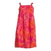 Beachlunchlounge női nyomtatott ruched midi ruha, S-xxl méretű